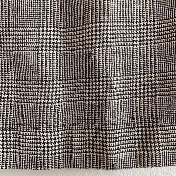 Vintage Moschino Cheap & Chic Plaid Wool Skirt - Picture 6 of 6